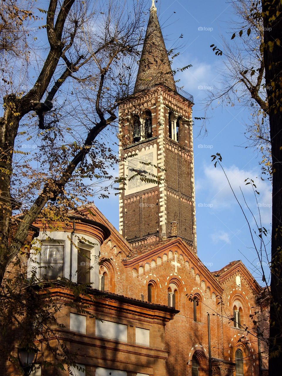 Basilica Sant'Eustorgio. Basilica de Sant'Eustorgio (Milano - Italy)