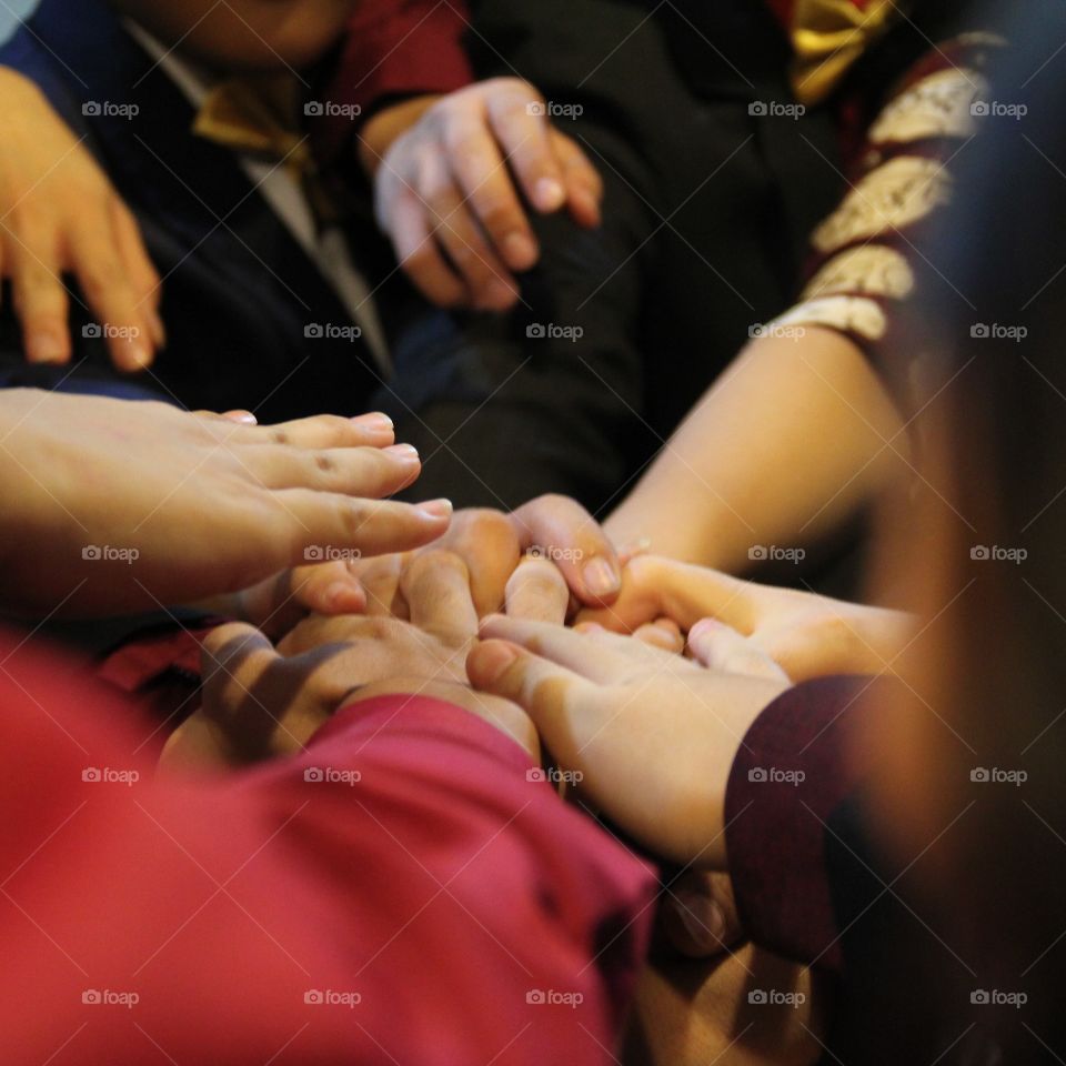 unity / hands together