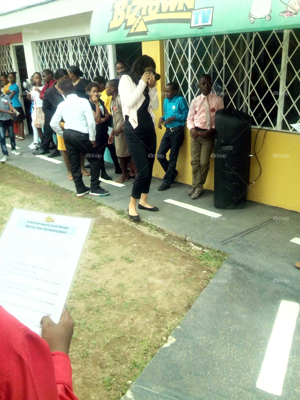 we are so excited to be ware we are because of what or seeing and doing this person is taking photos