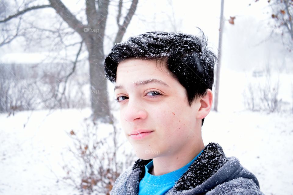 winter self portrait