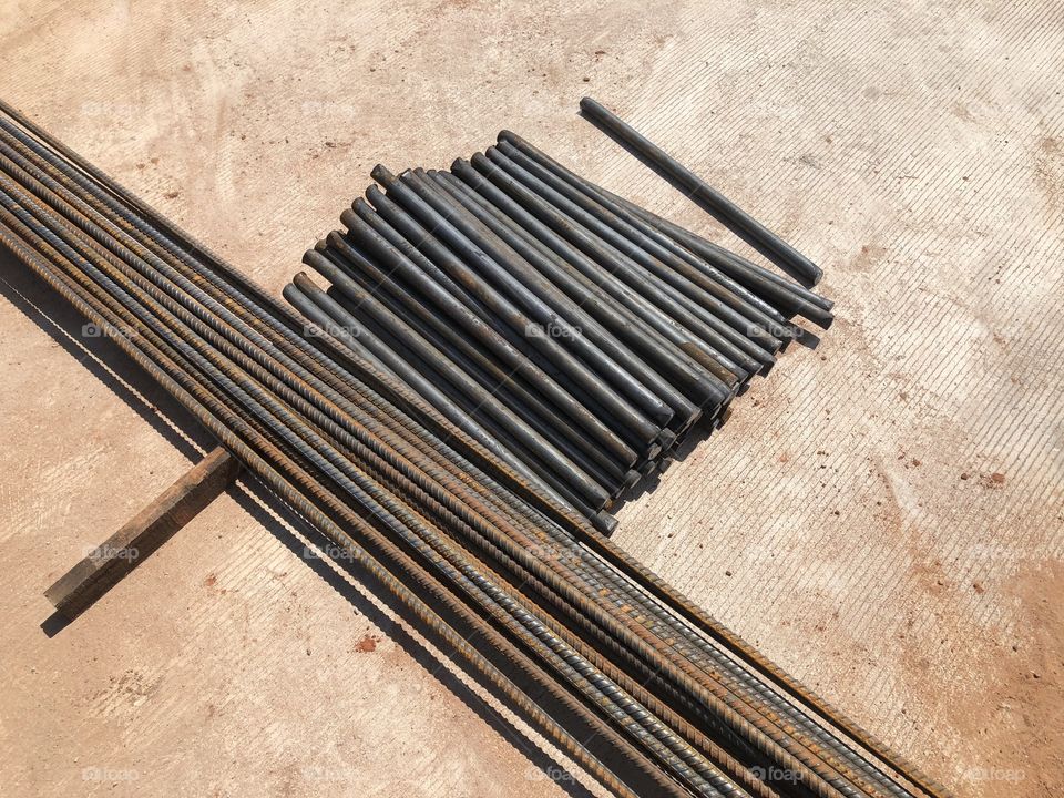 Steel rod