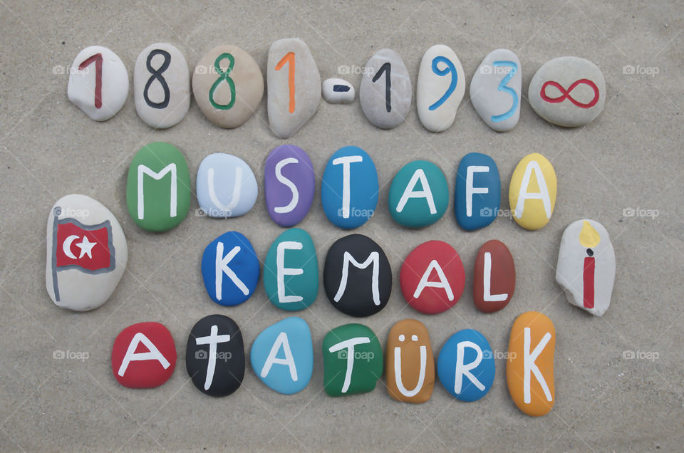 Mustafa Kemal Ataturk's death anniversary . Mustafa Kemal Ataturk who founder Turkish Republic