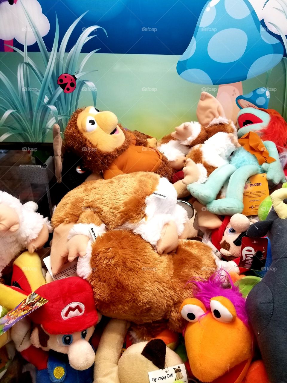 Oh what joy and childhood memories a claw machine can bring.  Takes me back to being a child in front of the television. Anxiously waiting for my favorite cartoon characters to appear.