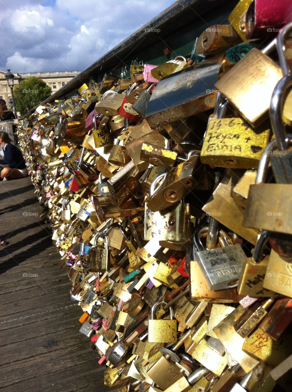 Love Locks in Paris