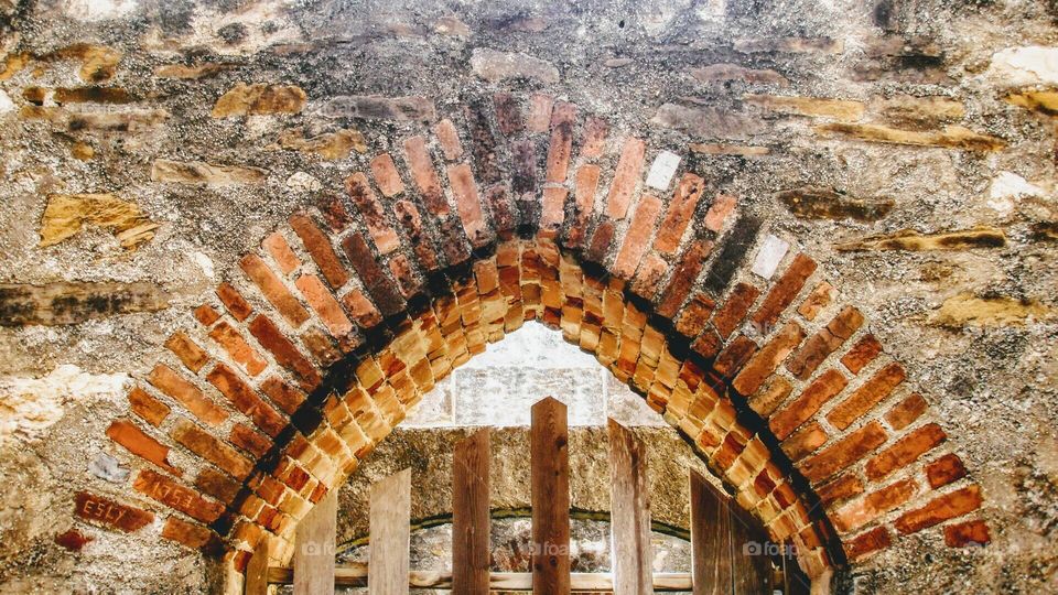 Old historic Spanish Mission architecture