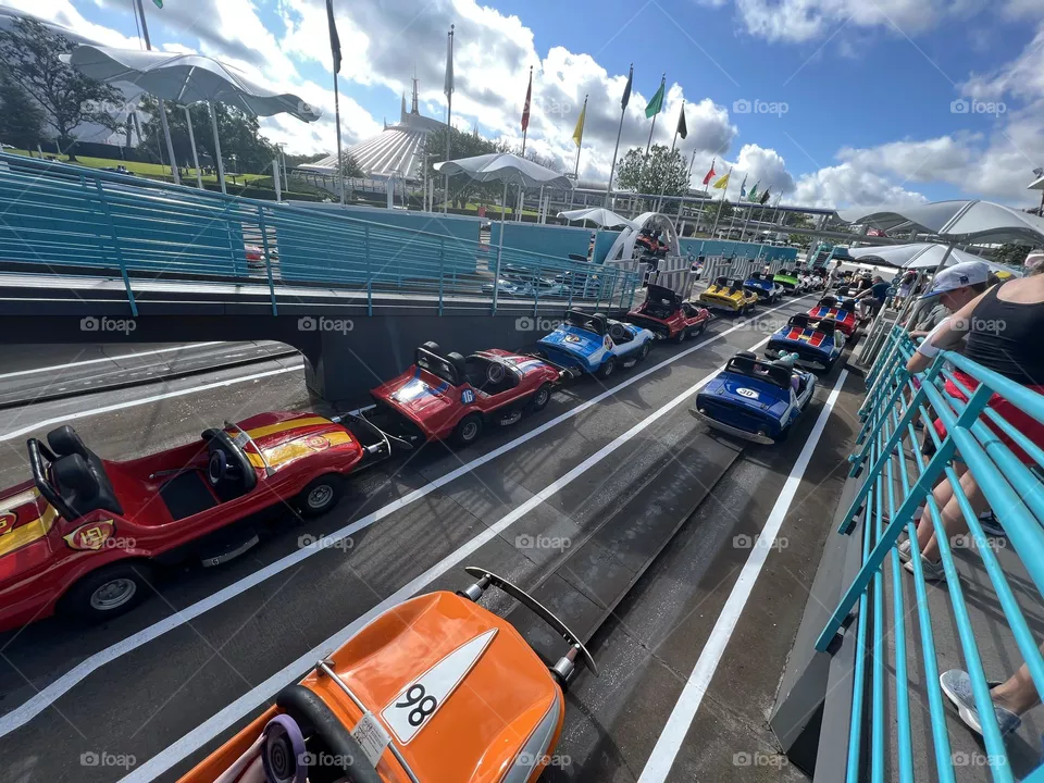 Racing cars