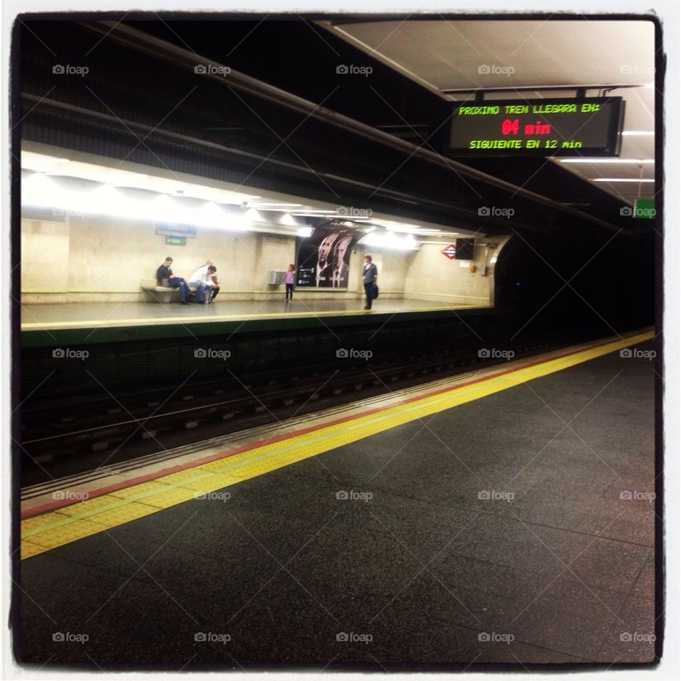 city subway spain metro by stephaniehong