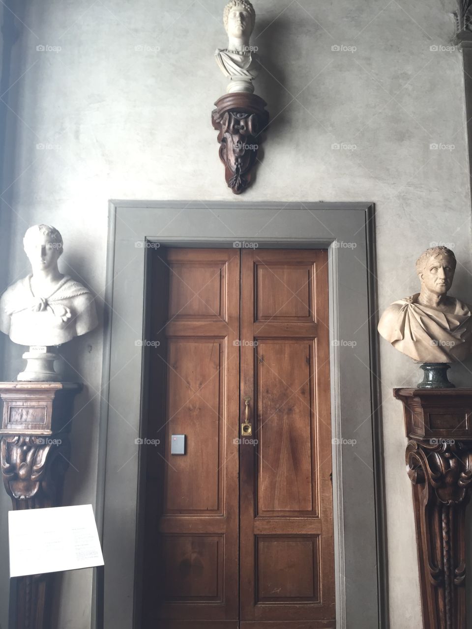 Inside the Uffizi Gallery, Florence
