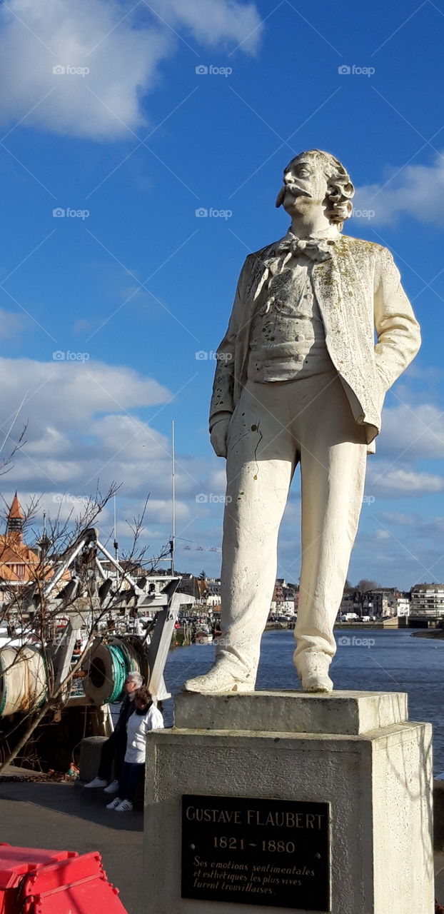 Gustave Flaubert à  Trouville