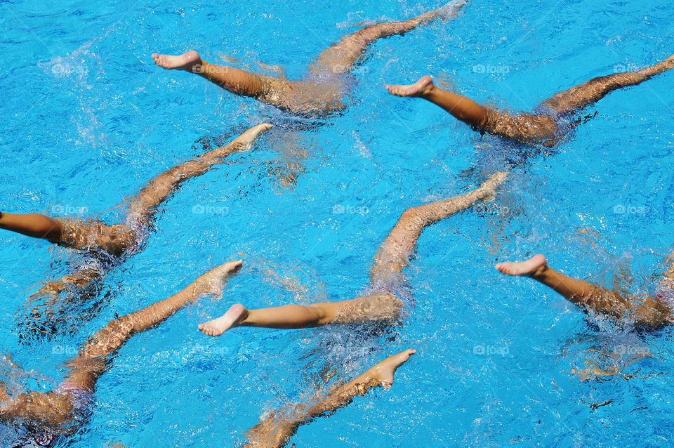 pretty pool swimming legs by 3rdandocean