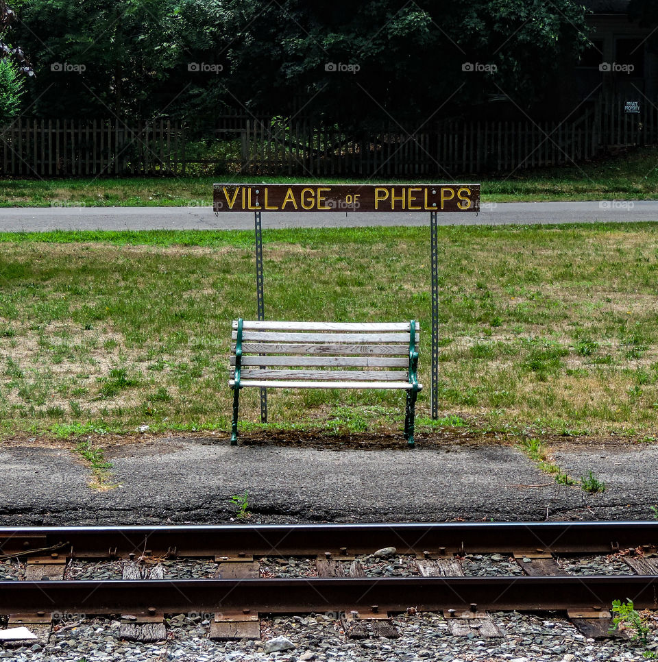 World's Smallest Train Station