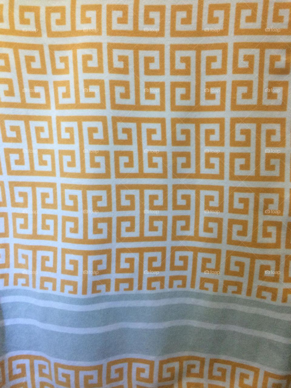 Patterned Bath Towel