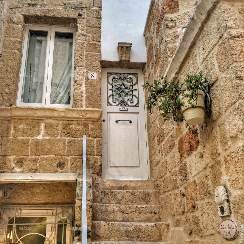 Traditional Italian house, southern Italy