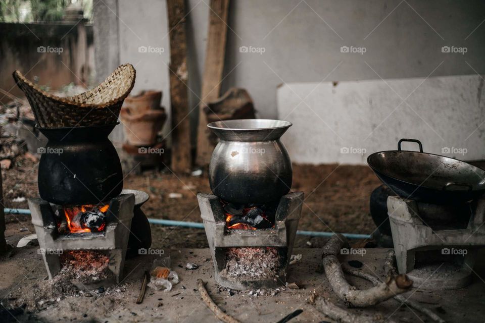 Thai kitchen equipment