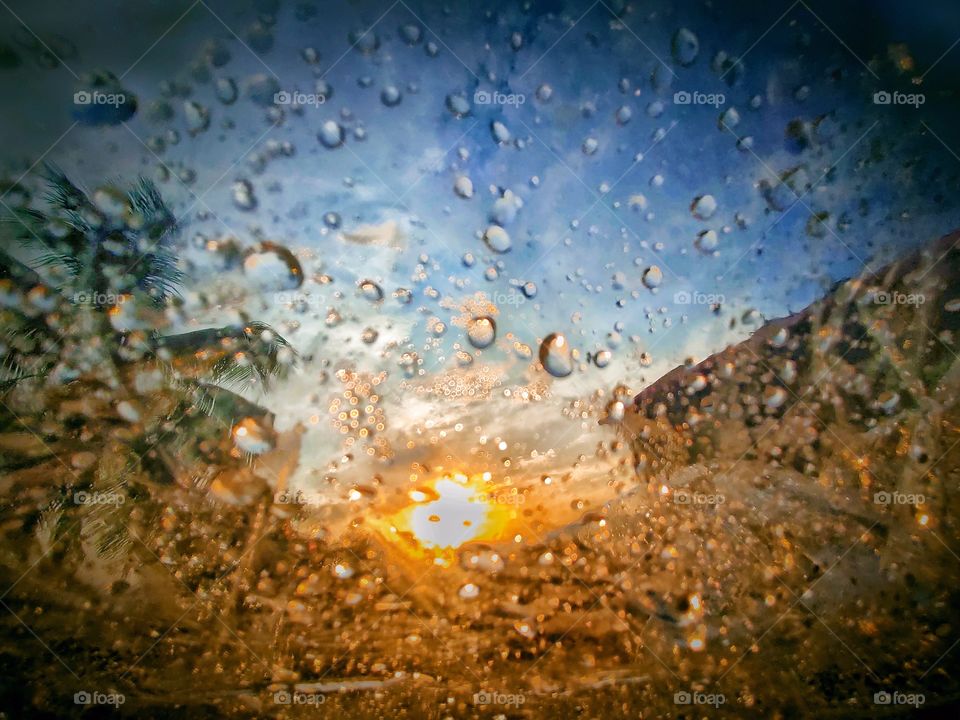 Magic of Natural art on sky's with clouds and sunset shines, it's always loved to watch the amazing natural painting