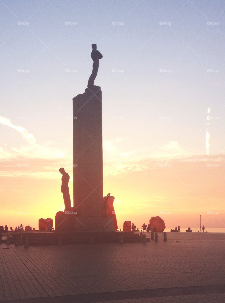 Monument voor zeelieden 

Monument for sailors