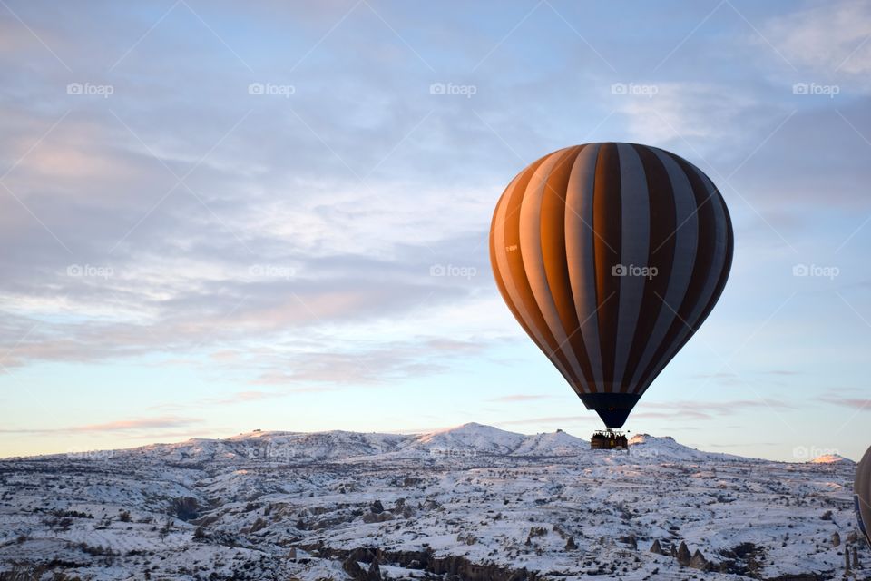 Hot Air Balloon flight at cappadocia, turkey