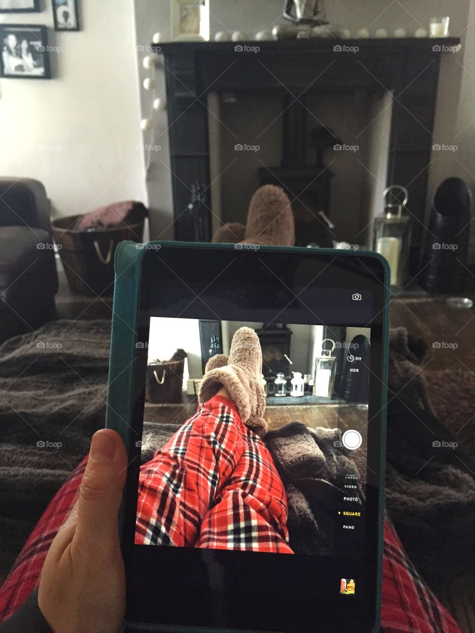 iPad and chill