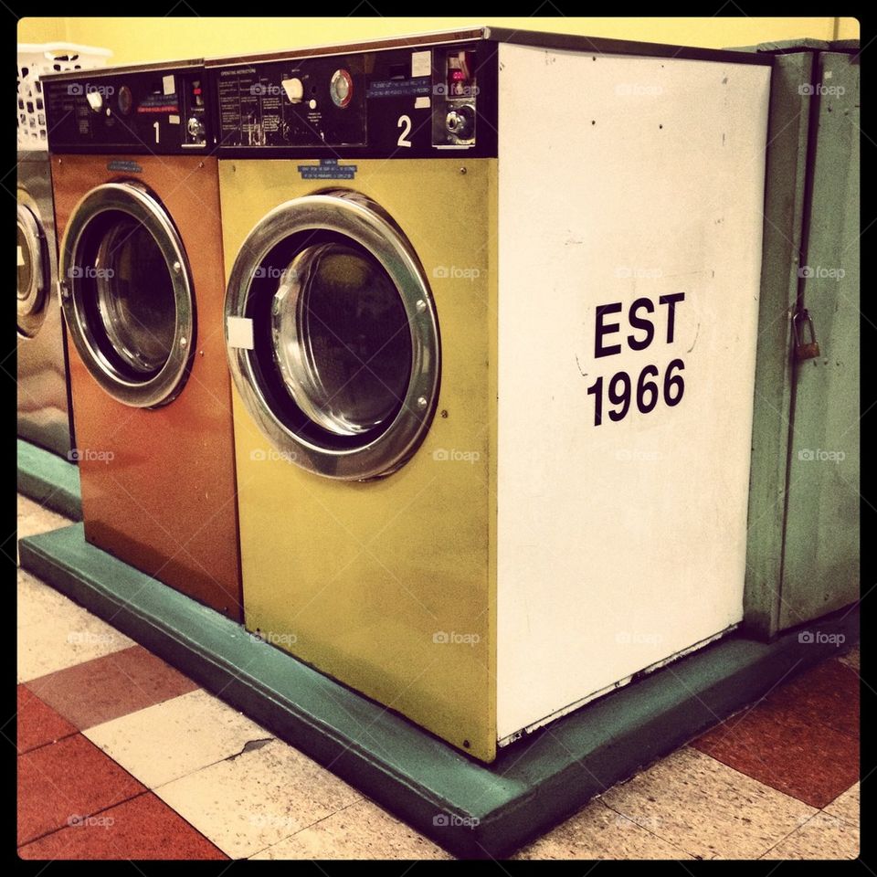 Vintage Laundry Machines