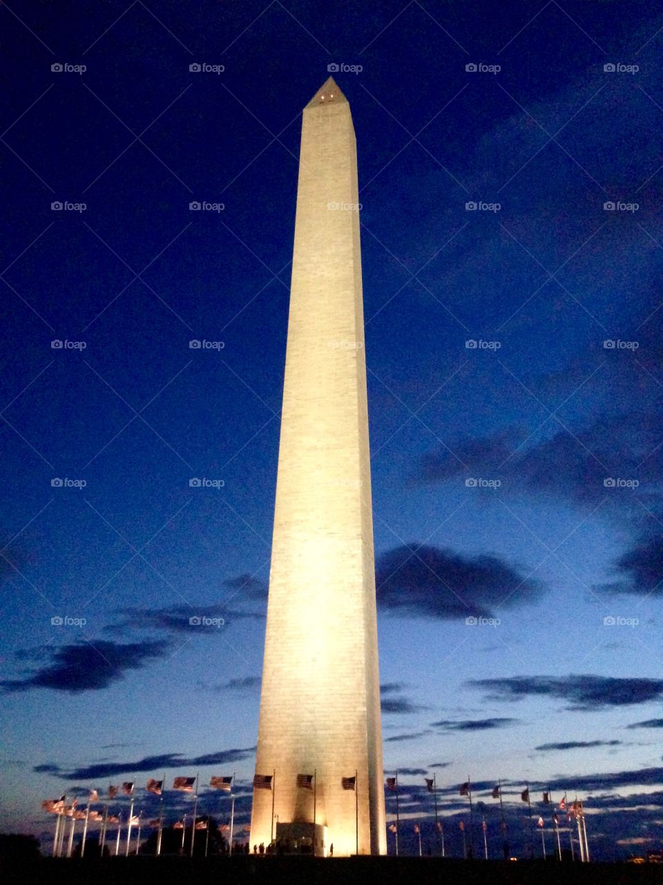 Washington Monument at Dusk, Washington, DC