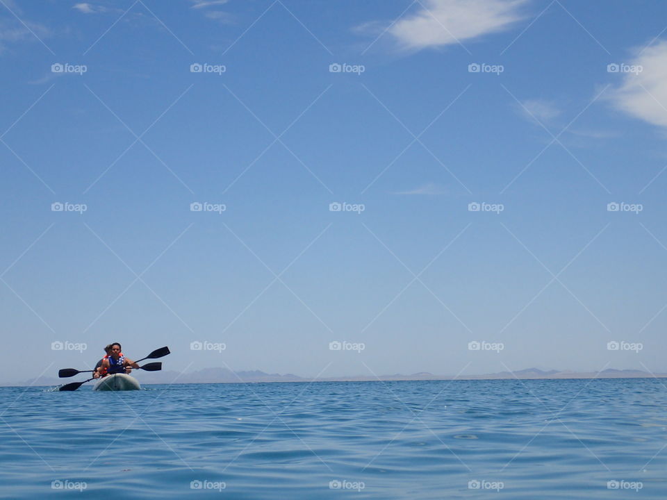 snorkeling and kayaking in warm baja California waters