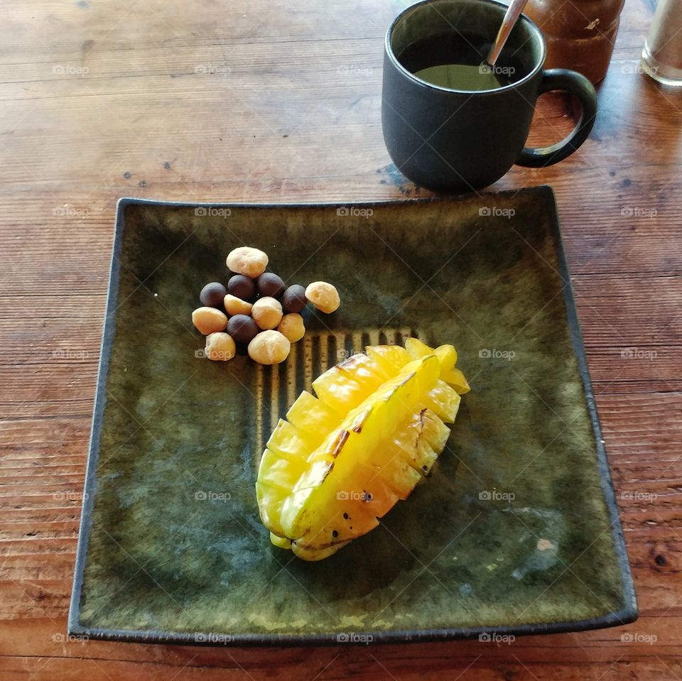 Starfruit for breakfast
