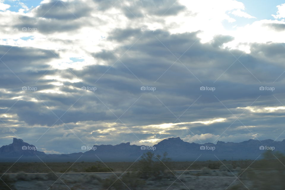 Arizona Desert Clouds