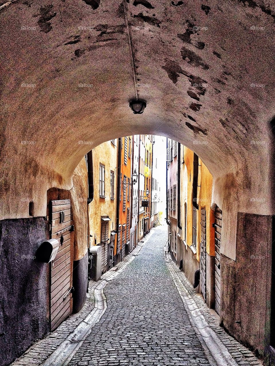 View of alley