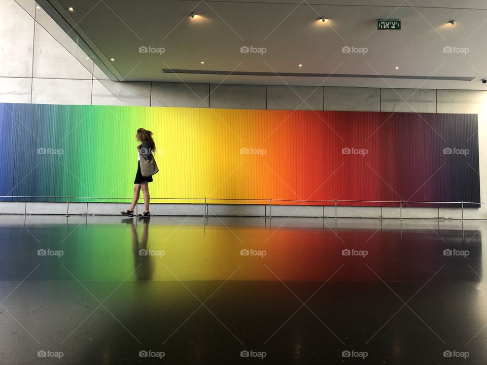 Multicolored Israel Museum 