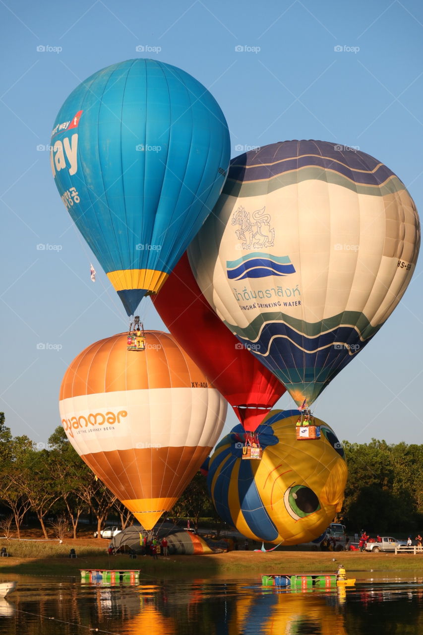 thailand international balloon festival