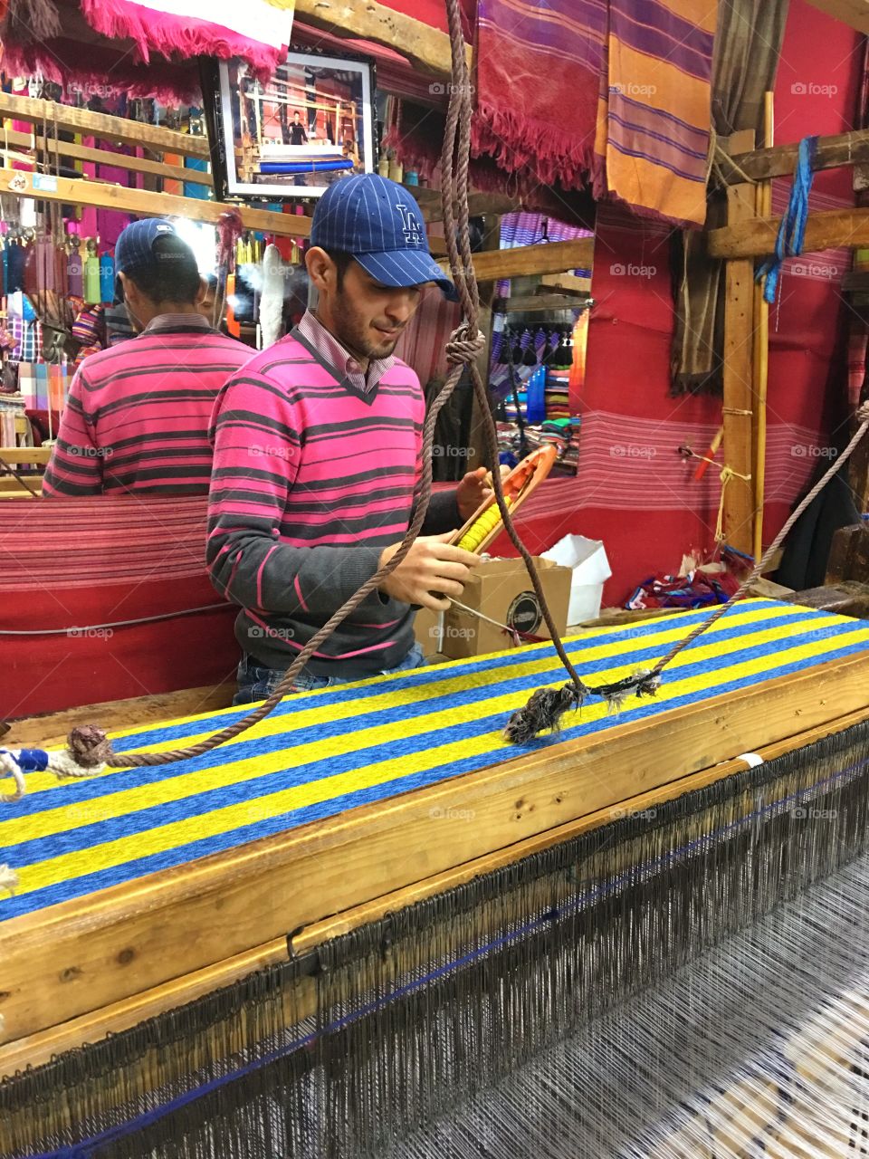 People, Loom, Street, City, Travel