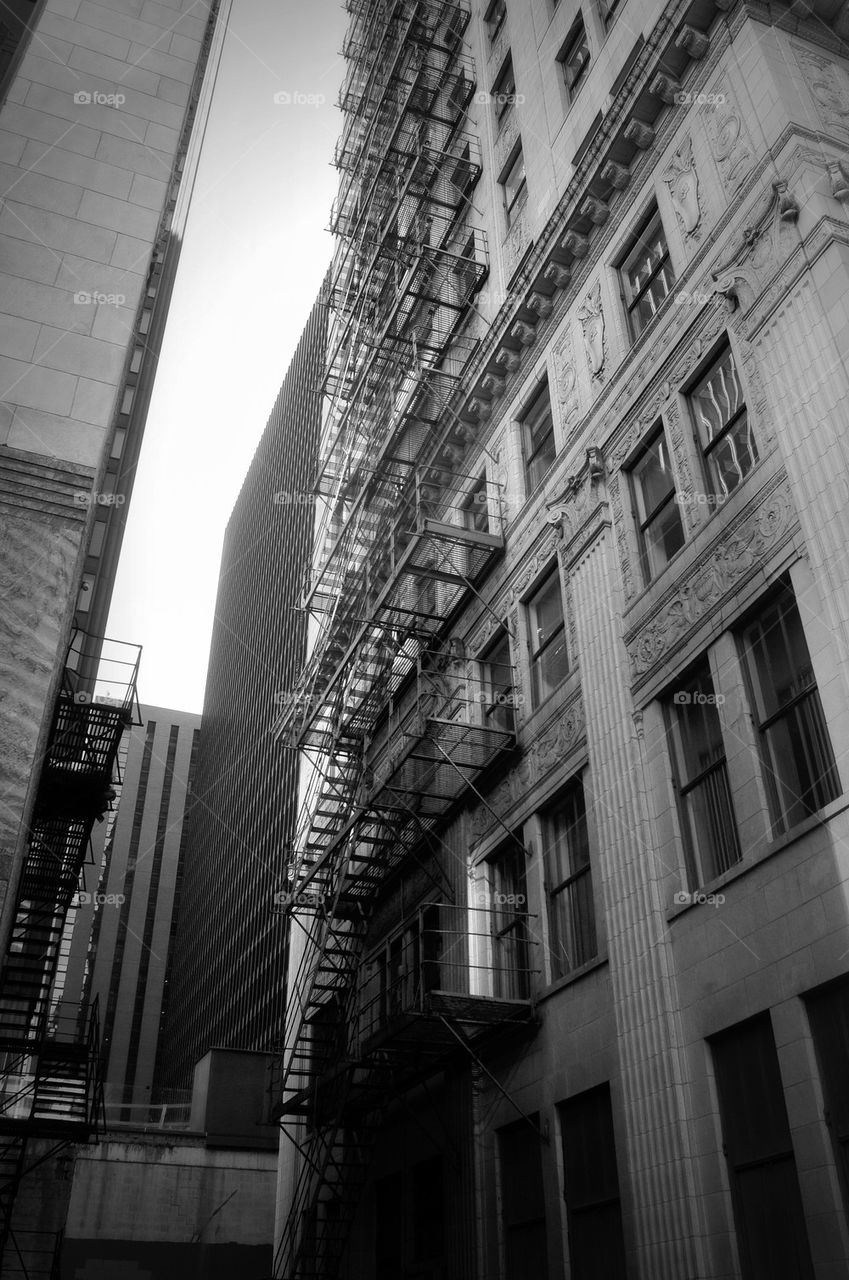 Alley. Chicago