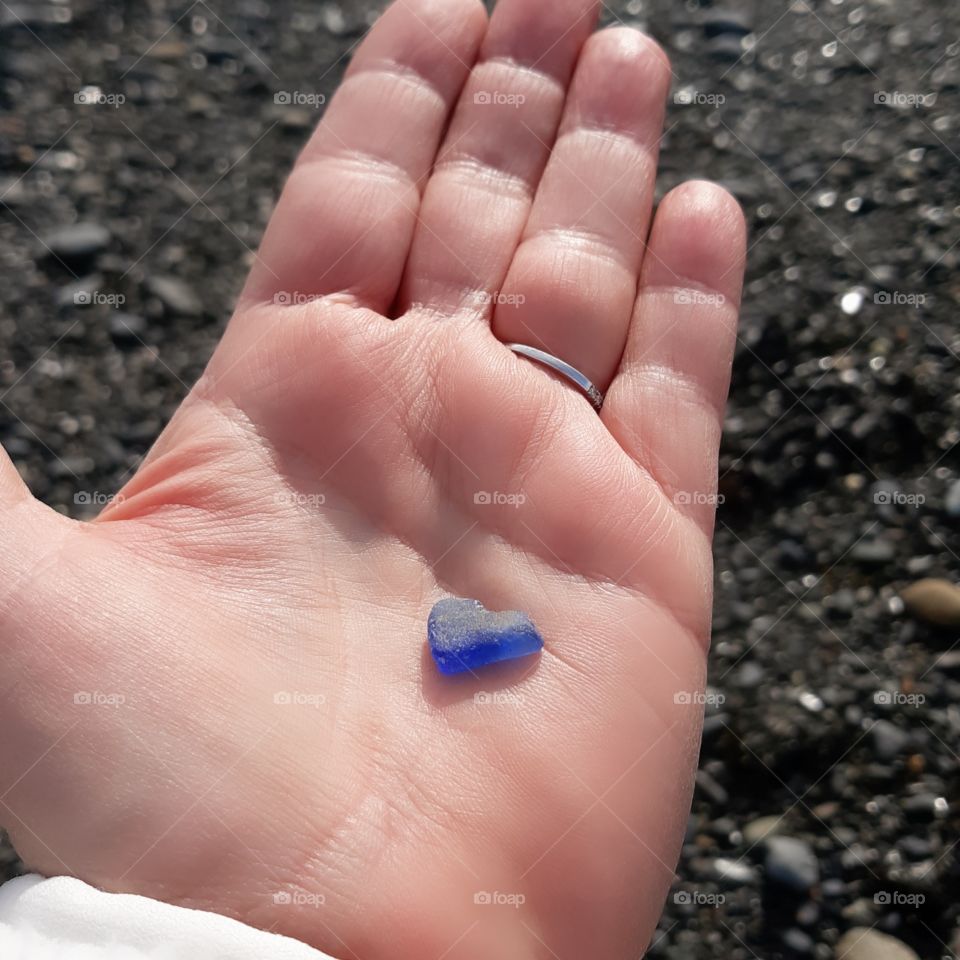 blue seaglass ❤