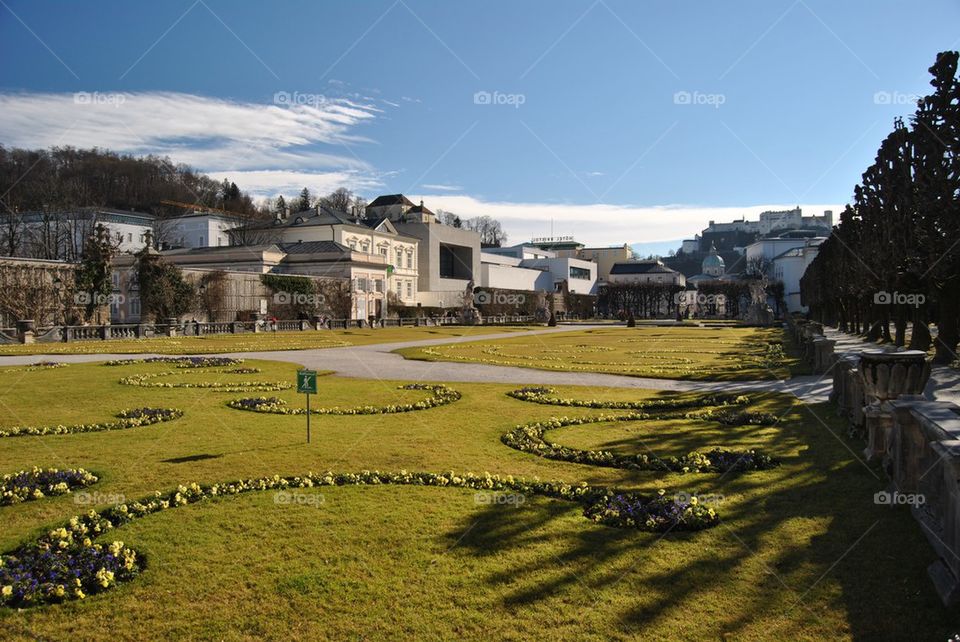 Garden in Salzburg