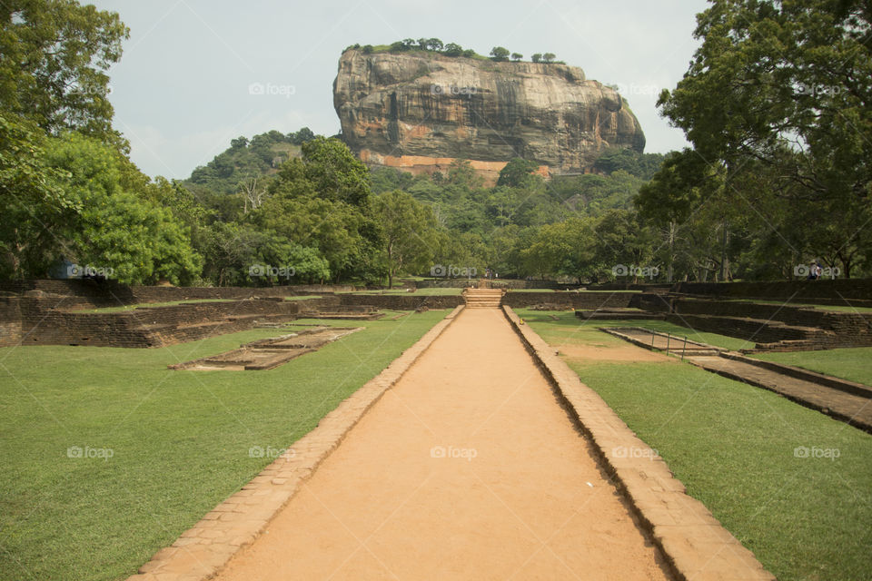Sigiriya or Sinhagiri is an ancient rock fortress located in the northern Matale District near the town of Dambulla in the Central Province, Sri Lanka