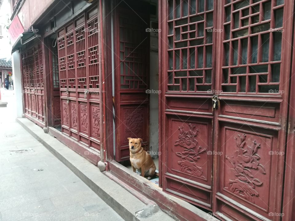 ancient Chinese door