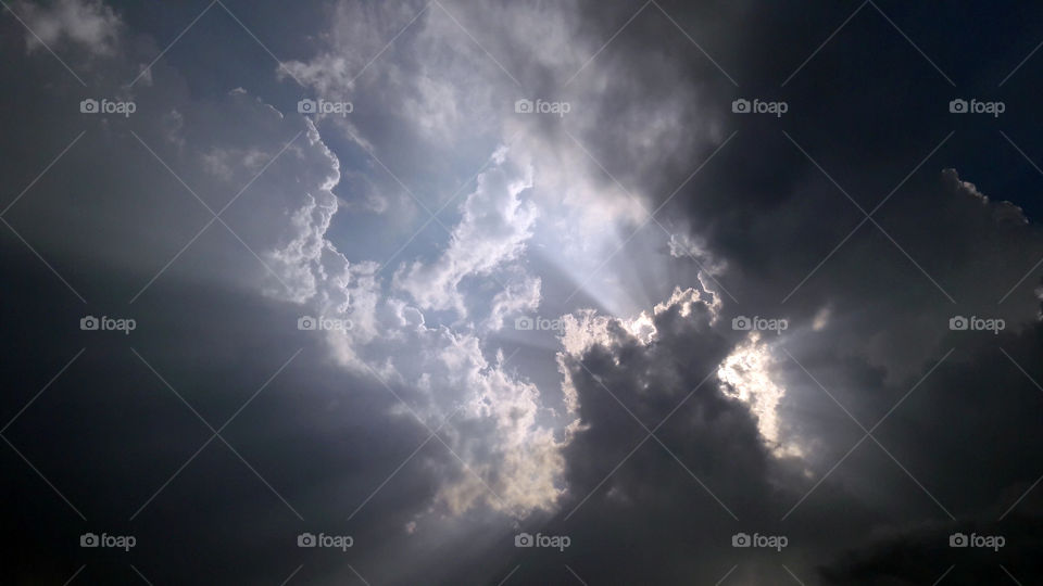 The sun and it's sunny ray's, take the greys away.