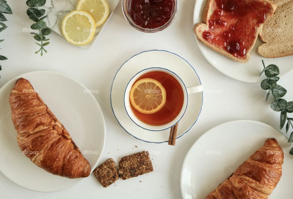 Breakfast Flatlay