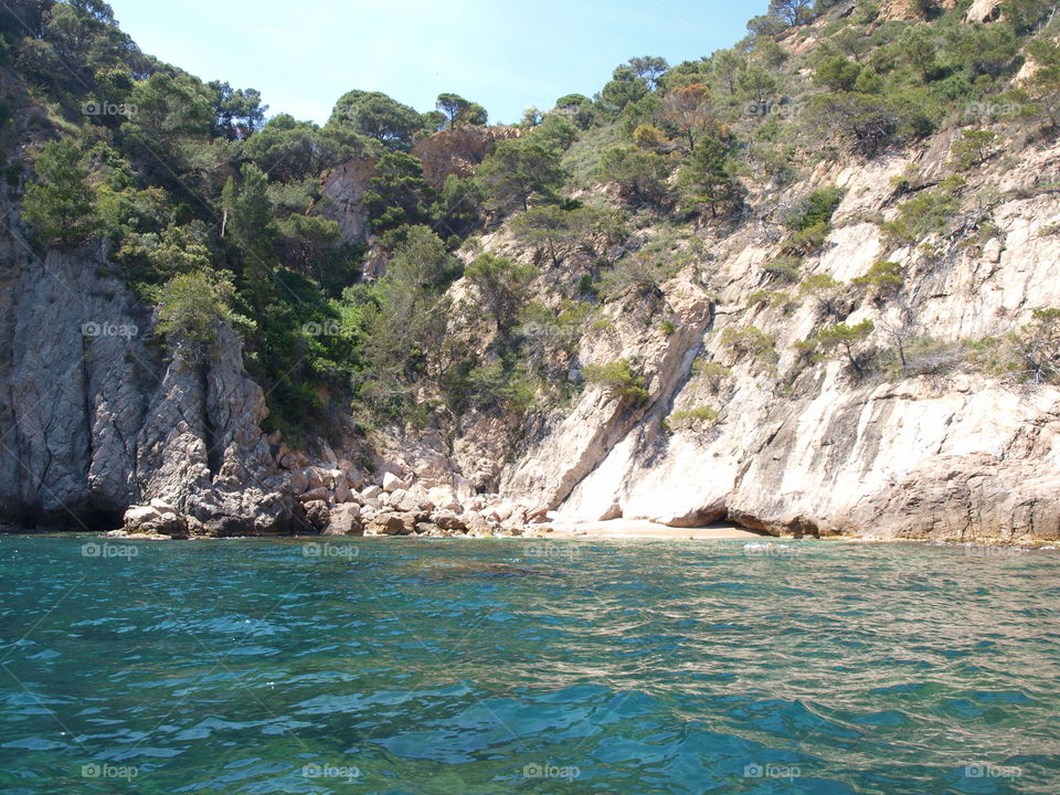 Seaside and mountains