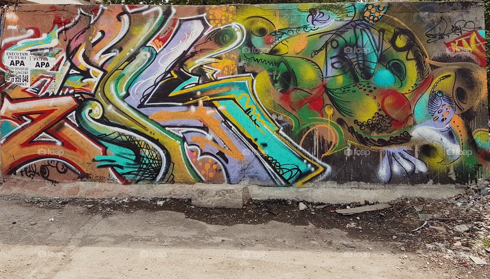 Street graffiti