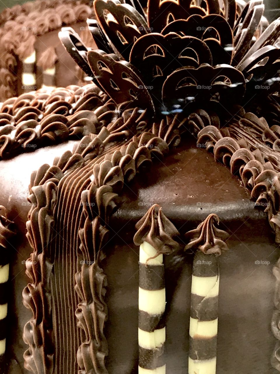 Decadent chocolate cake 