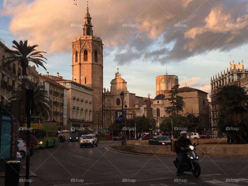 Valencia, old city 