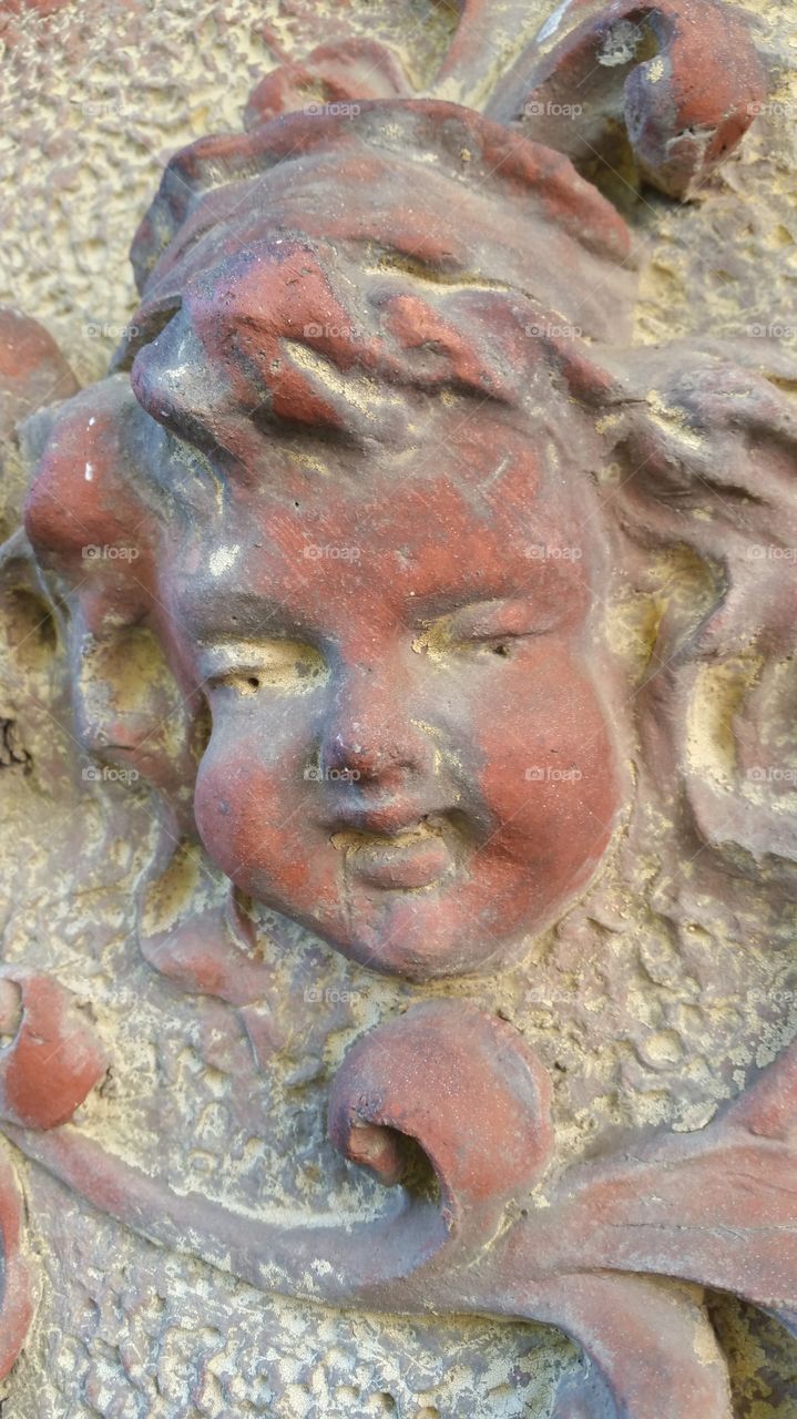 cherub sculpture