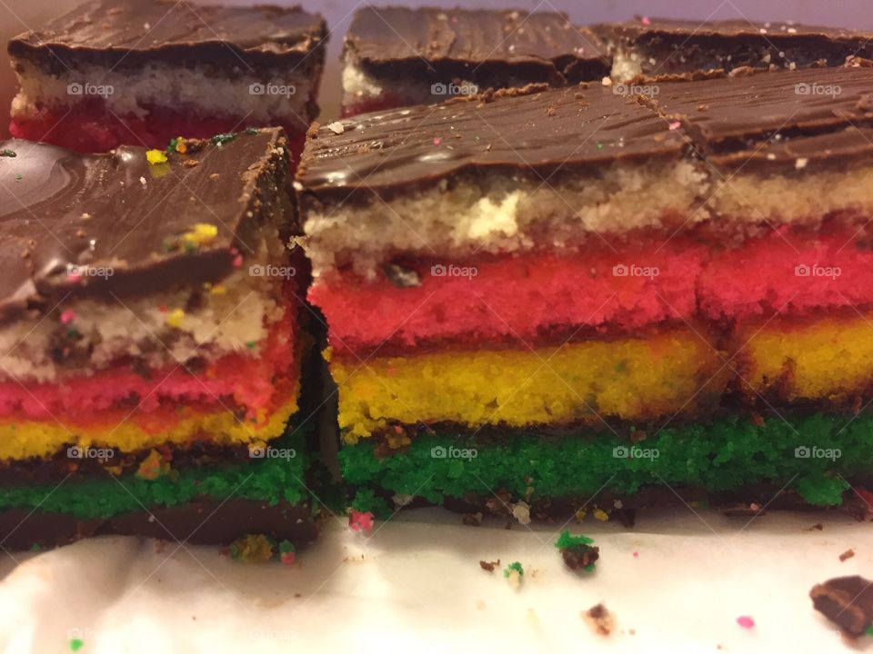 Chocolate and layers