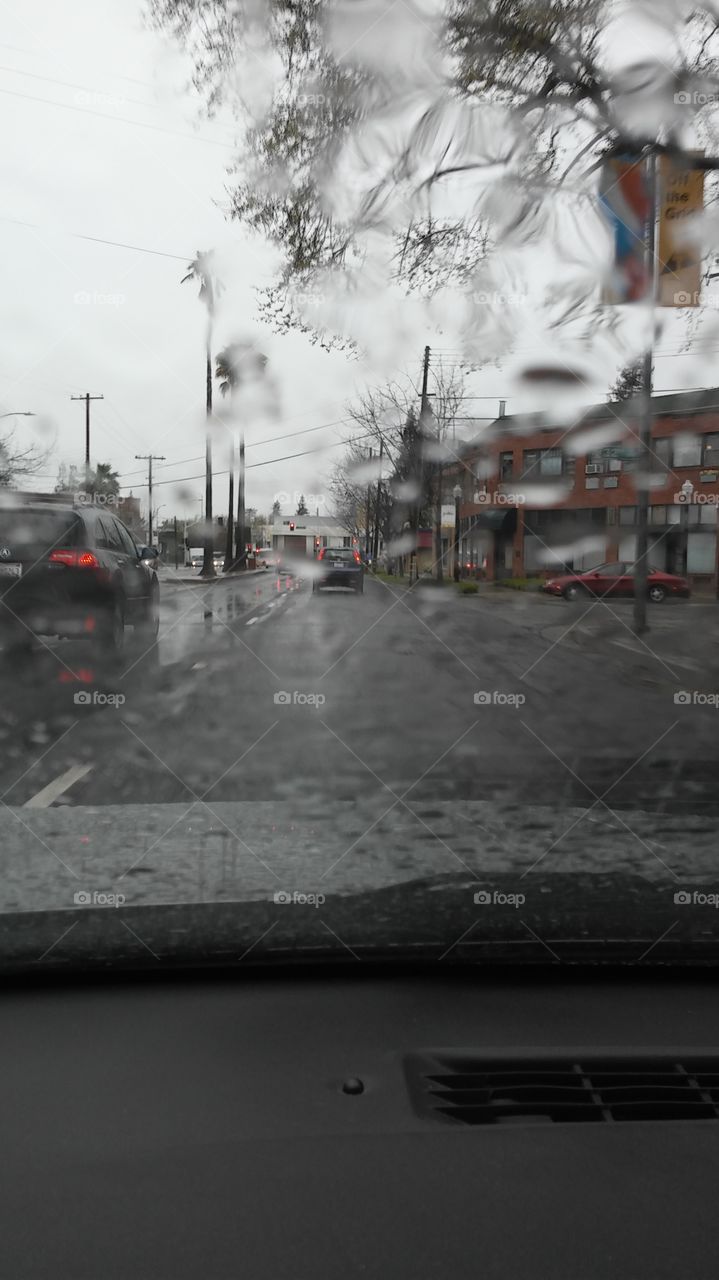 rain and tail lights, 
taken by Mark sarden in Sacramento California