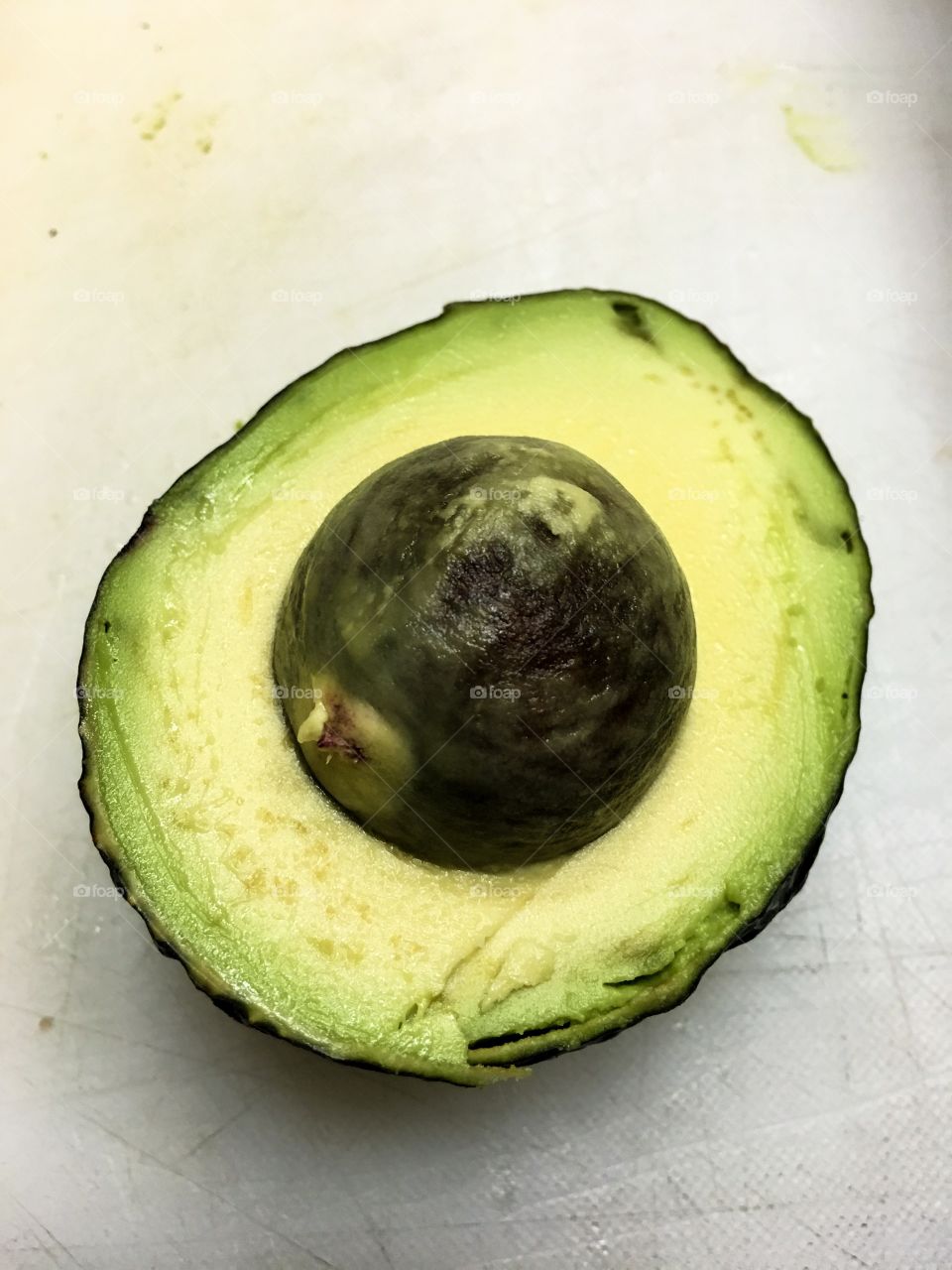 Heart of the avocado! 