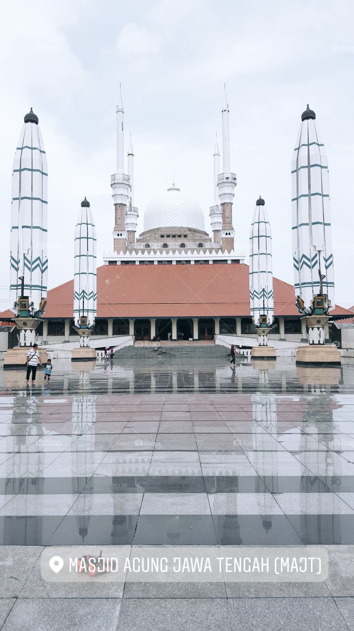 great mosque for muslim pray