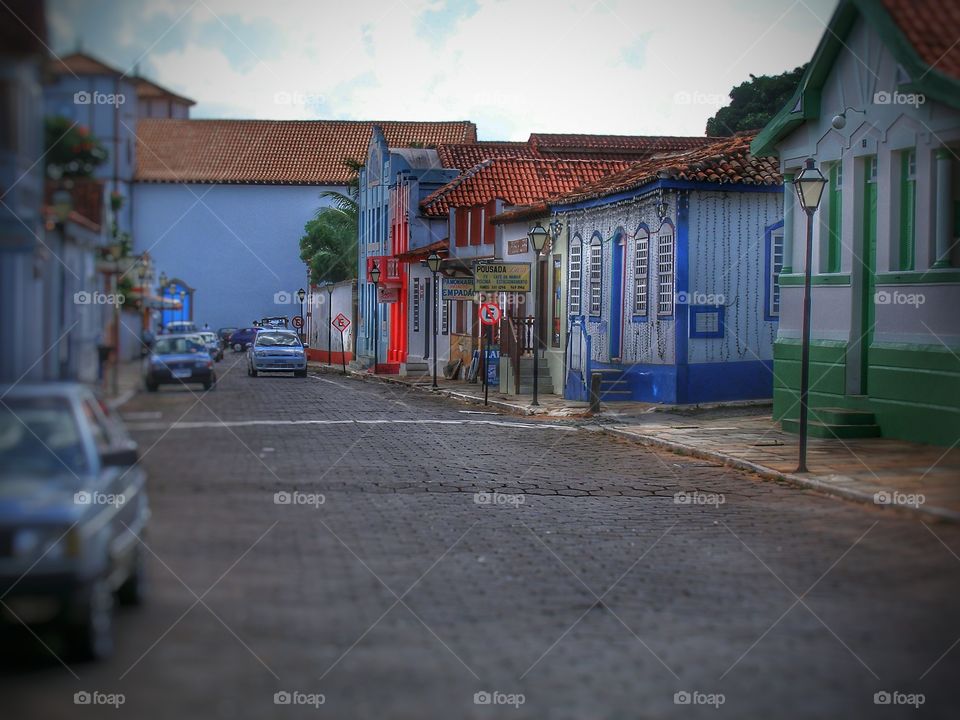 cidade cores caras Pirinópolis Goiás