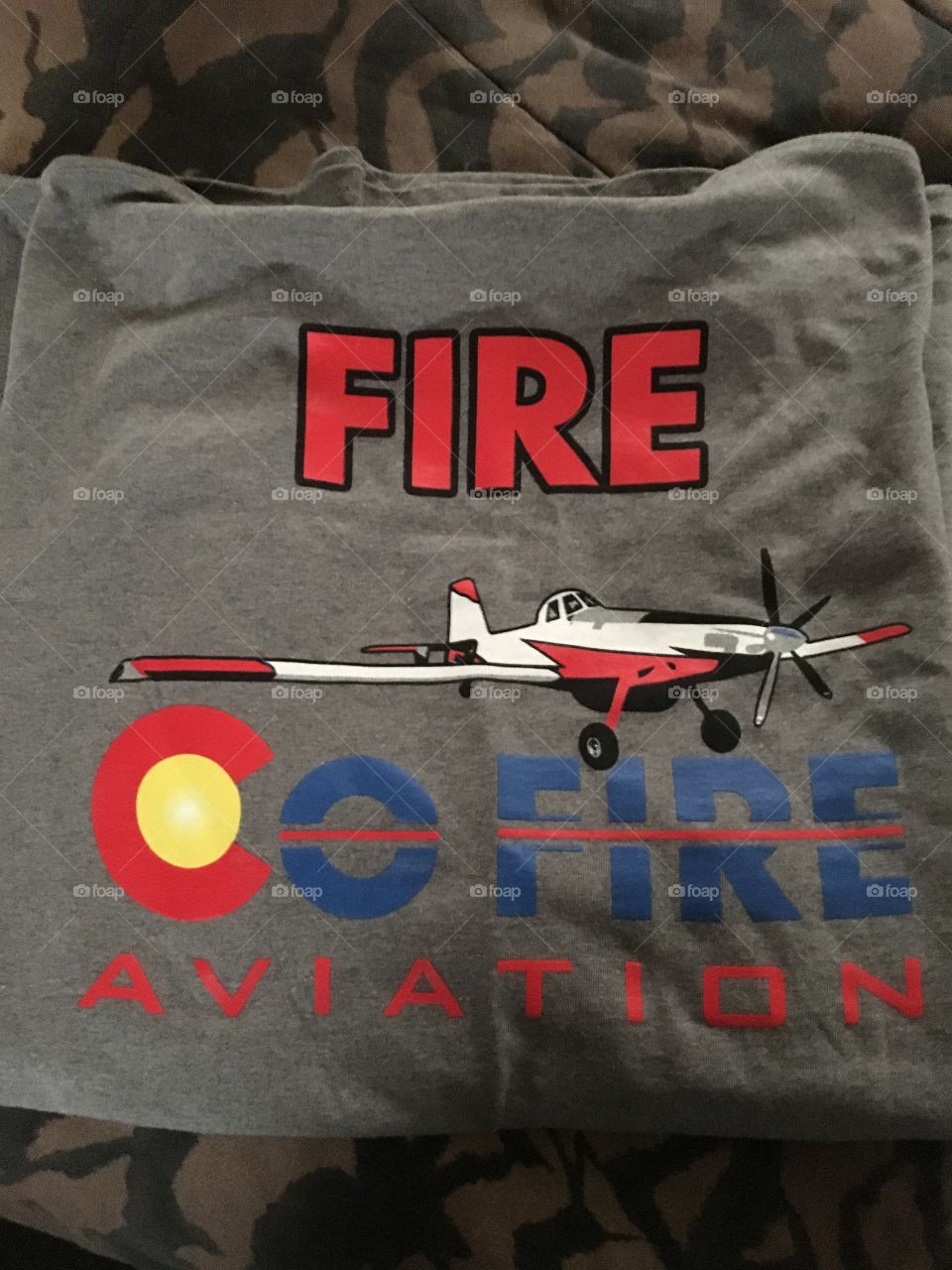 CO Fire Aviation T-shirt