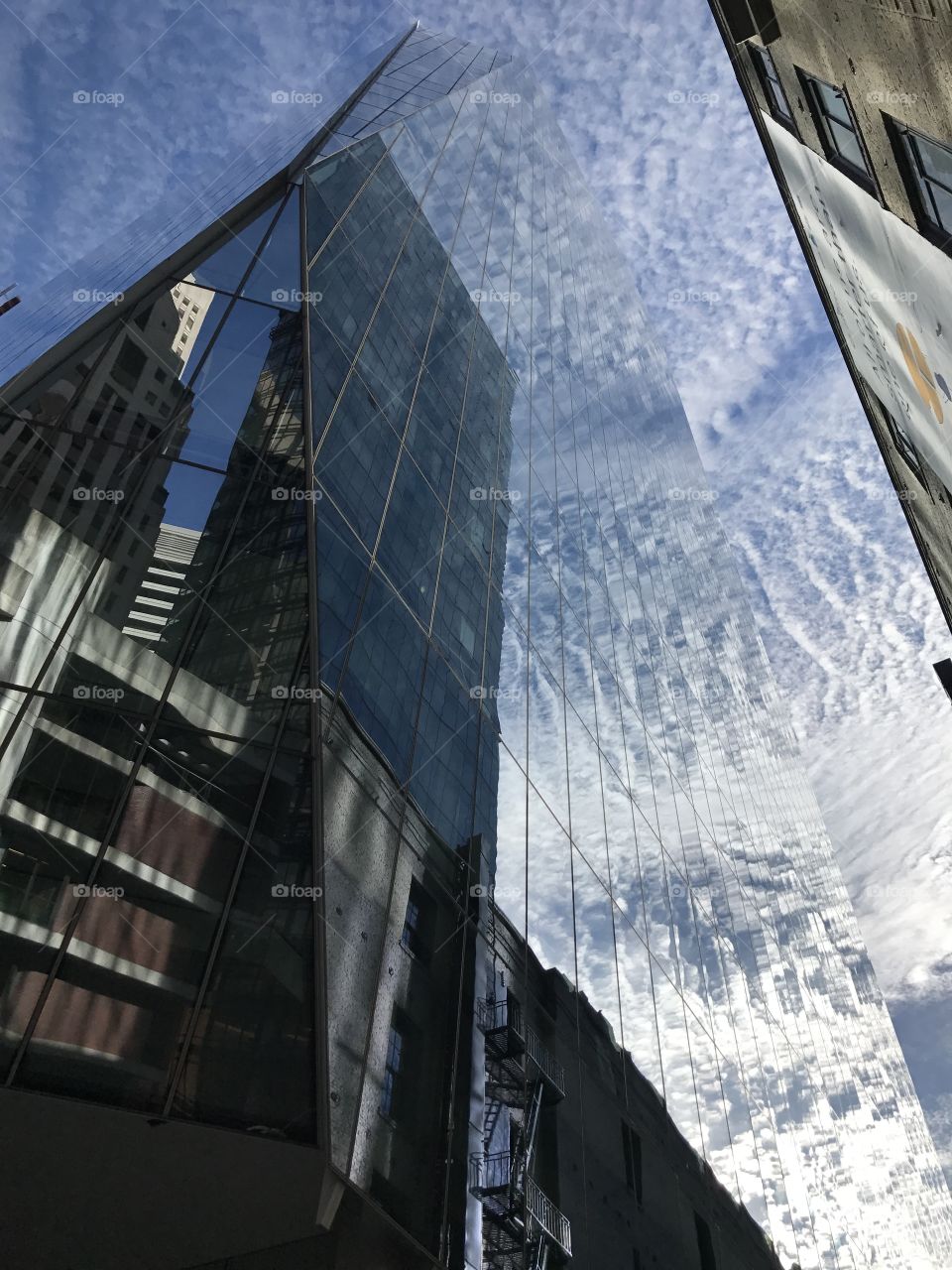 Architecture, City, Building, Reflection, Skyscraper